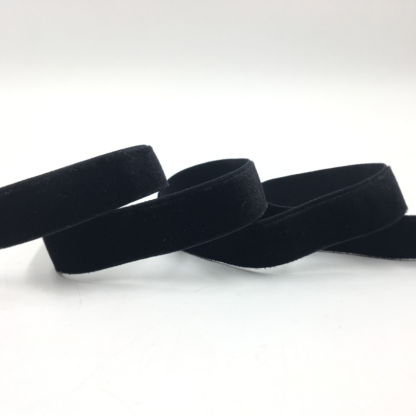 15mm 5Yards Velvet Elastic Ban - Velvet Ribbon Roll review and price