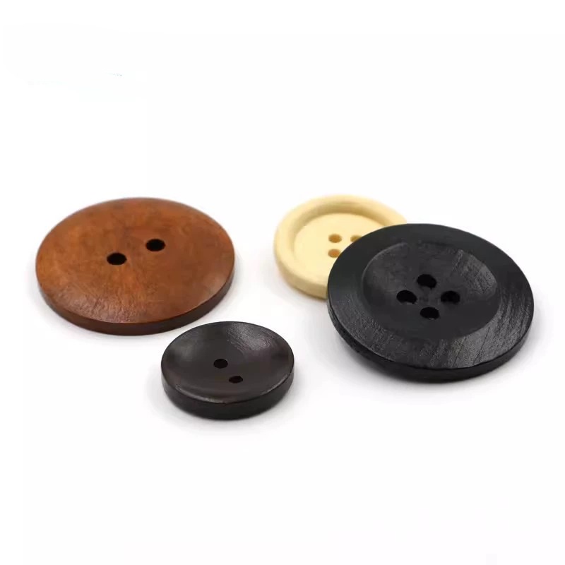 10pcs 18mm Round Wooden Button - Embellishments For Scrapbooking review and price