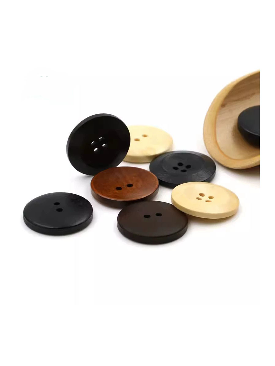 10pcs 18mm Round Wooden Button - Embellishments For Scrapbooking review and price