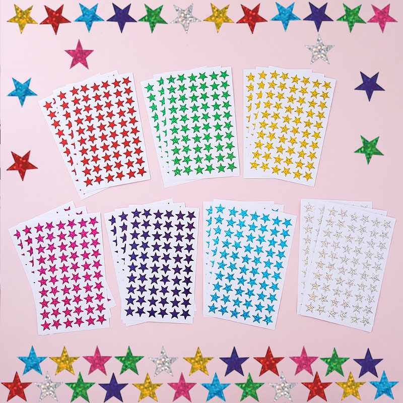420Pcs Star Stickers Sparkly H - Glitter Vinyl Roll review and price