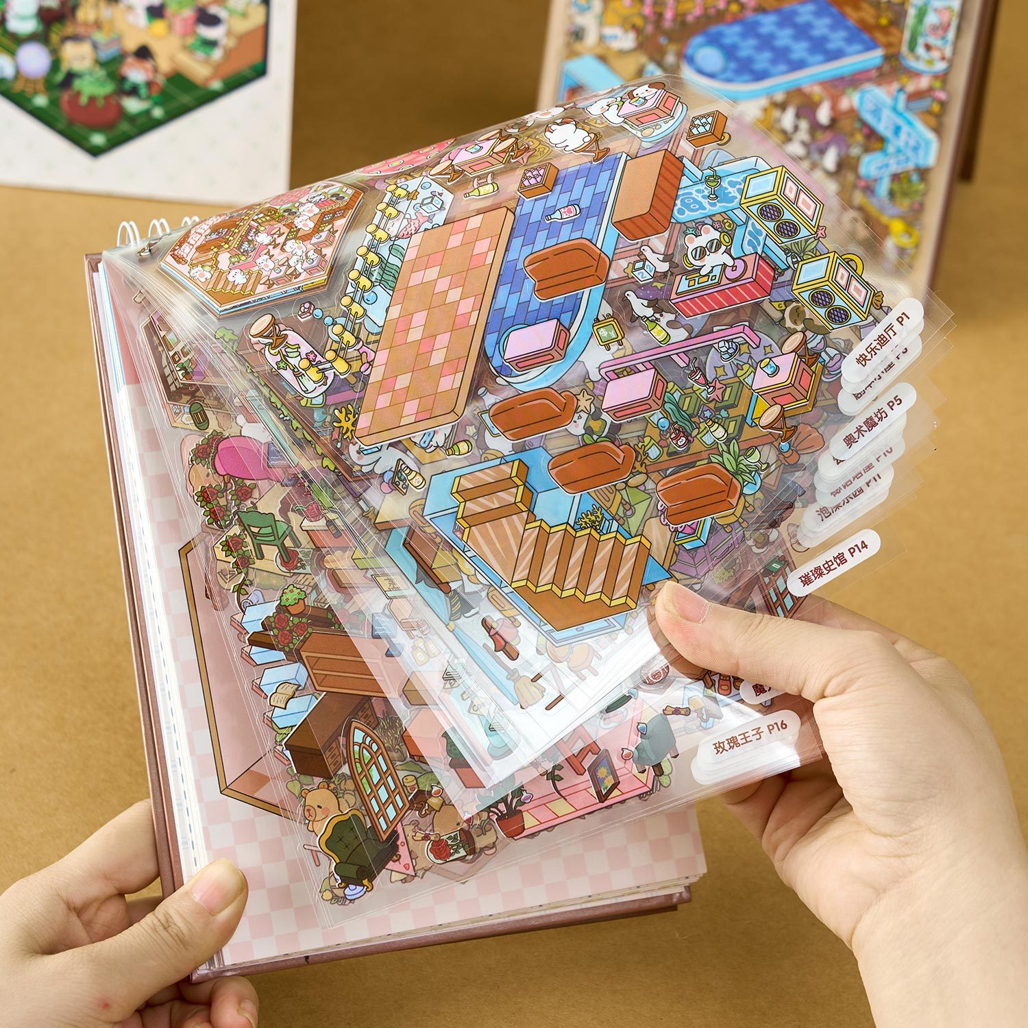 3D Miniature Scene Sticker Boo - Glitter Vinyl Roll review and price