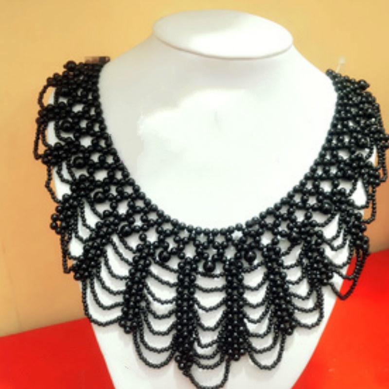 New Pearl Beaded Lace Trim Col - Beaded Trim Fringe review and price