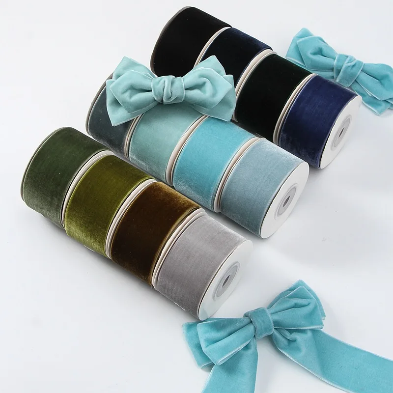 Classic 5yards 6mm-38mm Single - Velvet Ribbon Roll review and price