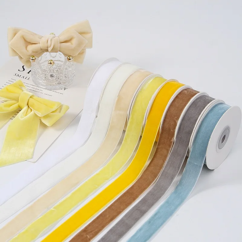 Classic 5yards 6mm-38mm Single - Velvet Ribbon Roll review and price