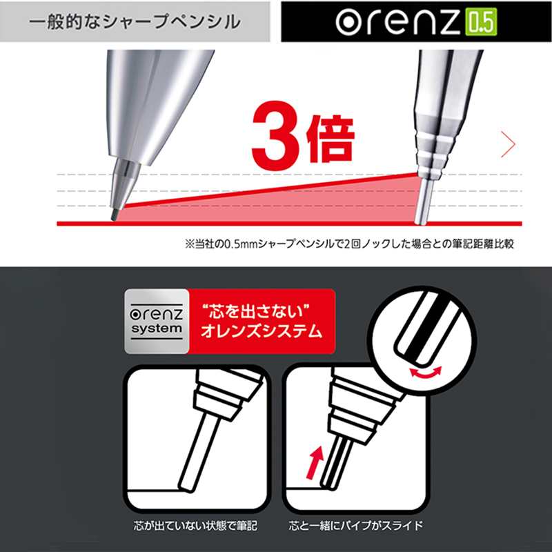 1pc Pentel Orenz Mechanical Pe - Pentel Pen Energel review and price