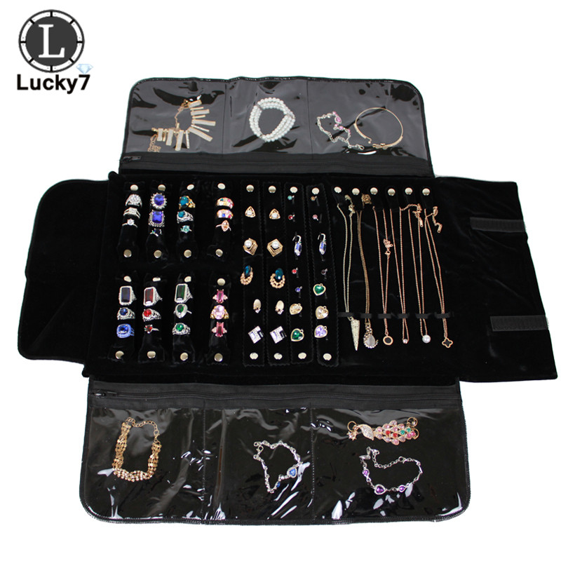 Portable Zipper Velvet Jewelry - Velvet Ribbon Roll review and price