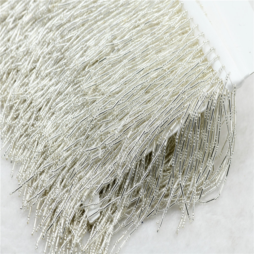1yard 10cm wide glass Beaded F - Beaded Trim Fringe review and price