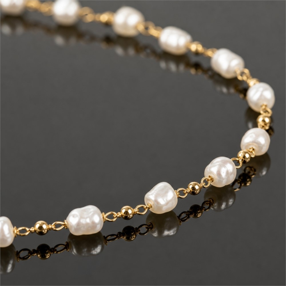 0.5Meter/1Meter Faux Pearl Bra - Pearl Trim Chain review and price