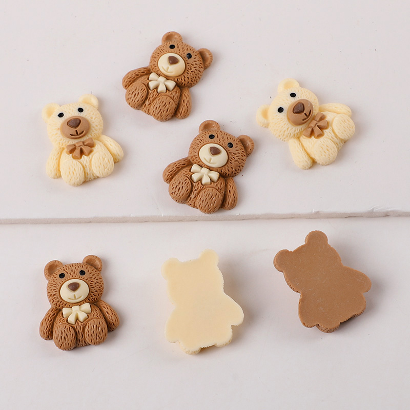 10/30/50pcs Resin Teddy Bear C - Embellishments For Scrapbooking review and price