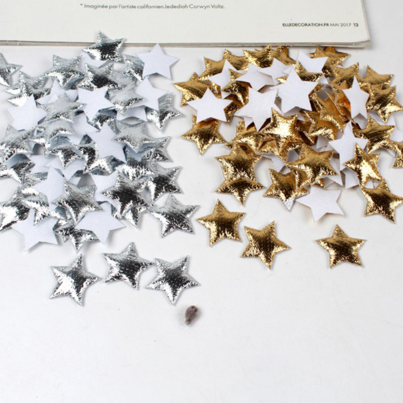 100Pcs Gold/Silver Stars For C - Embellishments For Scrapbooking review and price
